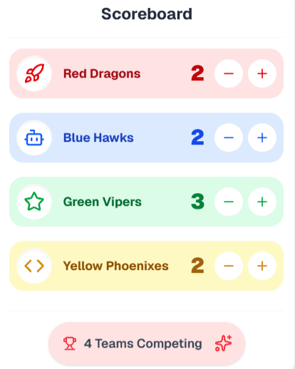 INSIGHTEACH Canvas online whiteboard showing various widgets like a timer, poll, random name picker, and attendance.